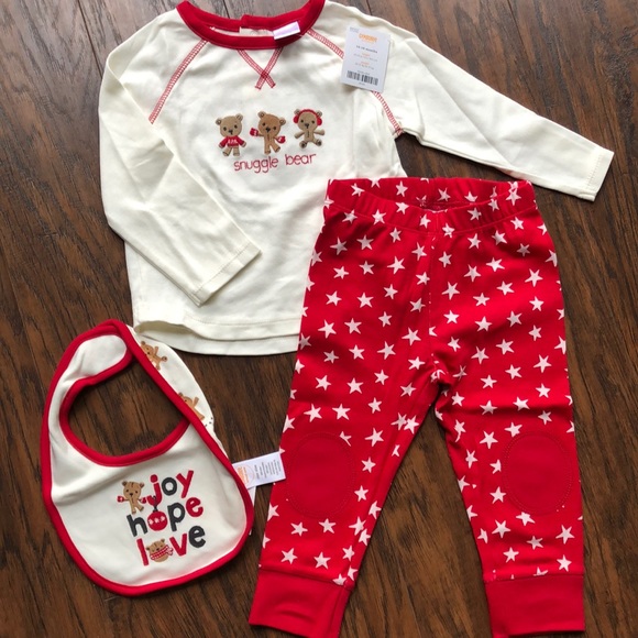 NWT Gymboree Snuggle Bear set - Sz 12-18mo - Picture 1 of 5